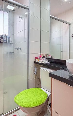 Apartamento para alugar com 47m², 2 quartos e sem vagaBanheiro