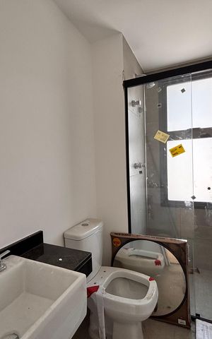 Studio à venda com 29m², 1 quarto e sem vaga Studio à venda com 29m², 1 quarto e sem vagaBanheiro Social
