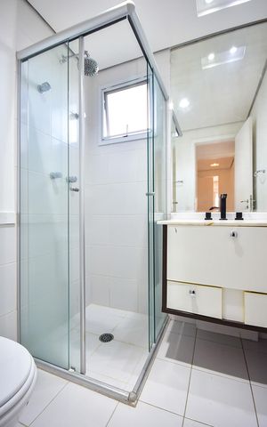 Apartamento para alugar com 113m², 3 quartos e 2 vagasBanheiro