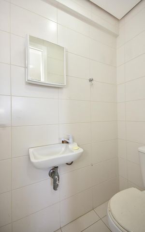 Apartamento para alugar com 113m², 3 quartos e 2 vagasBanheiro de Serviço