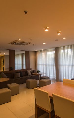 Studio à venda com 45m², 1 quarto e 1 vagaÁrea comum - Salão de festas