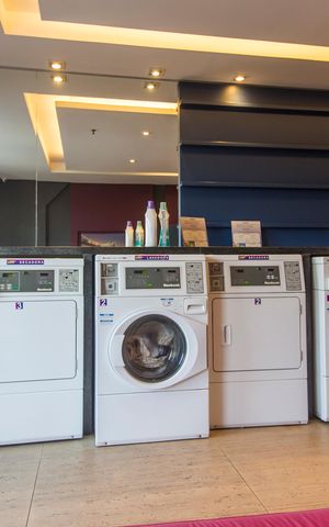 Studio à venda com 45m², 1 quarto e 1 vagaLavanderia
