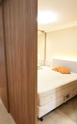 Studio à venda com 49m², 1 quarto e 1 vagaQuarto