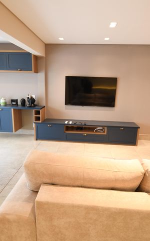Studio à venda com 49m², 1 quarto e 1 vagaSala