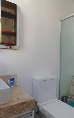 Apartamento à venda com 146m², 3 quartos e 4 vagasBanheiro da Suíte