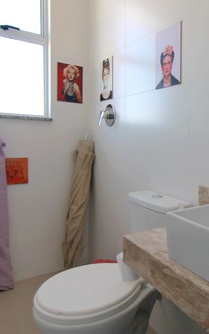 Apartamento à venda com 146m², 3 quartos e 4 vagasLavabo da Sala de Estar