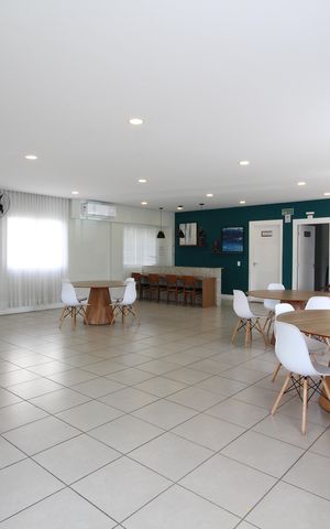 Apartamento à venda com 61m², 2 quartos e 1 vagaÁrea comum - Salão de festas