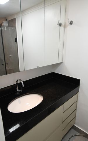 Studio para alugar com 38m², 1 quarto e 1 vagaBanheiro