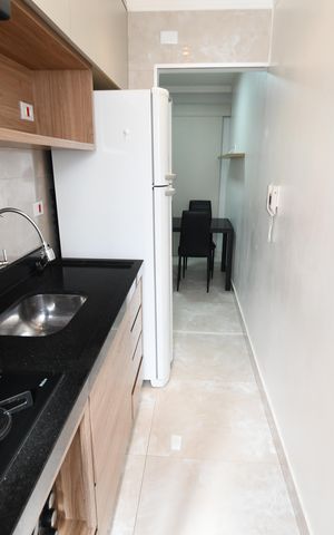 Studio para alugar com 38m², 1 quarto e 1 vagaCozinha