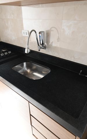 Studio para alugar com 38m², 1 quarto e 1 vagaCozinha