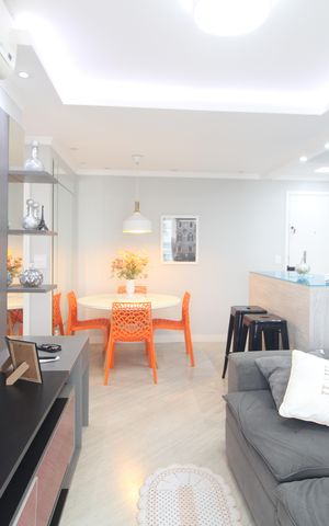 Apartamento à venda com 61m², 2 quartos e 1 vagaSala