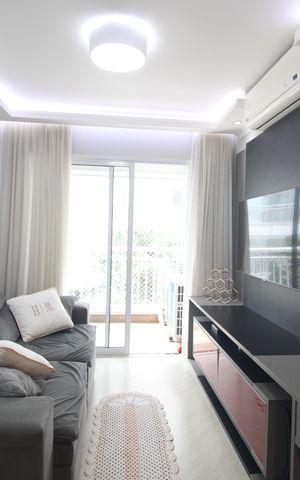 Apartamento à venda com 61m², 2 quartos e 1 vagaSala