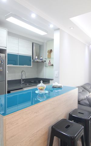 Apartamento à venda com 61m², 2 quartos e 1 vagaCozinha