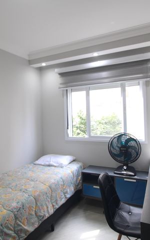 Apartamento à venda com 61m², 2 quartos e 1 vagaQuarto