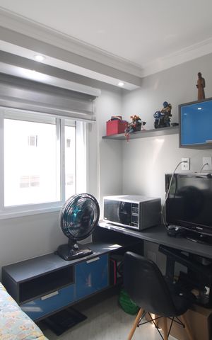 Apartamento à venda com 61m², 2 quartos e 1 vagaQuarto