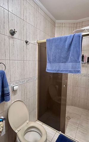 Casa à venda com 222m², 3 quartos e 5 vagasBanheiro da Suíte