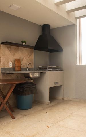 Studio à venda com 53m², 1 quarto e sem vagaÁrea comum - Churrasqueira
