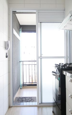 Apartamento à venda com 32m², 1 quarto e 1 vagaCozinha
