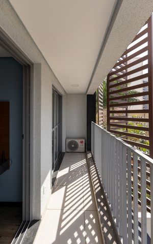 Apartamento à venda com 46m², 1 quarto e sem vaga Apartamento à venda com 46m², 1 quarto e sem vagaVaranda da Sala