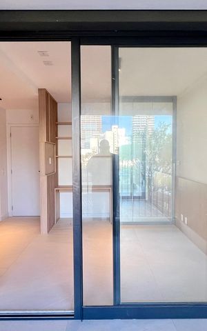Studio para alugar com 30m², 1 quarto e sem vaga Studio para alugar com 30m², 1 quarto e sem vagaVaranda