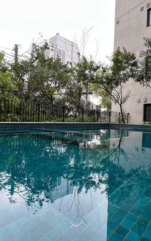 Studio para alugar com 30m², 1 quarto e sem vaga Studio para alugar com 30m², 1 quarto e sem vagaPiscina