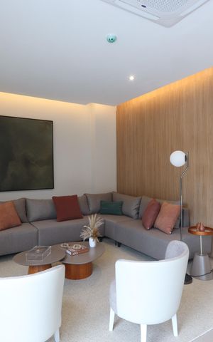 Apartamento para alugar com 77m², 2 quartos e 2 vagasÁrea comum - Salão de festas