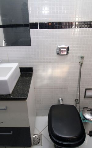 Apartamento à venda com 110m², 3 quartos e 2 vagasBanheiro da Suíte 