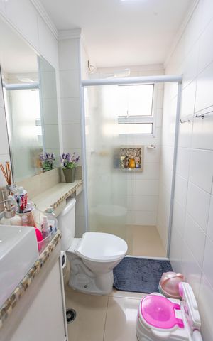 Apartamento à venda com 55m², 2 quartos e 1 vagaBanheiro