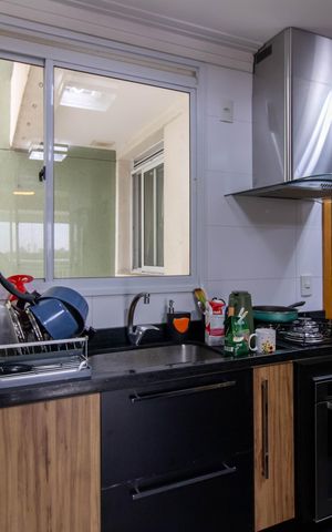 Apartamento à venda com 94m², 2 quartos e 2 vagas Apartamento à venda com 94m², 2 quartos e 2 vagasCozinha