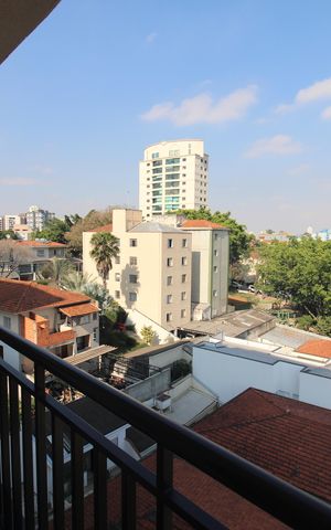 Apartamento para alugar com 30m², 1 quarto e sem vagaVaranda da Sala/Cozinha