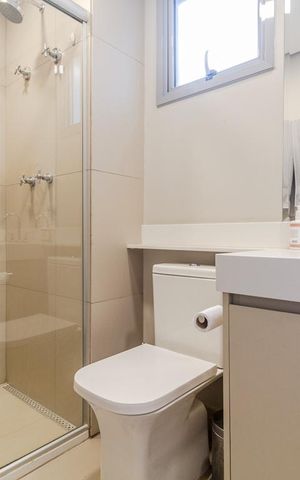 Apartamento para alugar com 30m², 1 quarto e sem vagaBanheiro