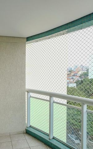 Apartamento à venda com 164m², 3 quartos e 2 vagasVaranda da sala
