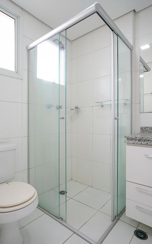 Apartamento à venda com 164m², 3 quartos e 2 vagasBanheiro da suíte 3