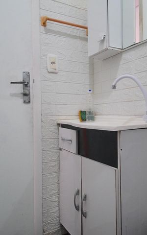Apartamento à venda com 55m², 1 quarto e sem vagaBanheiro
