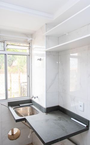 Apartamento para alugar com 47m², 2 quartos e 1 vagaÁrea de Serviço