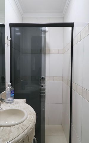 Apartamento para alugar com 110m², 3 quartos e 2 vagas Apartamento para alugar com 110m², 3 quartos e 2 vagasBanheiro de serviço