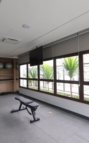 Apartamento para alugar com 77m², 2 quartos e 2 vagasÁrea comum - Academia