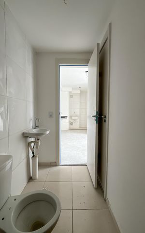 Apartamento à venda com 39m², 2 quartos e sem vagaBanheiro