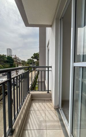 Apartamento à venda com 39m², 2 quartos e sem vagaSacada