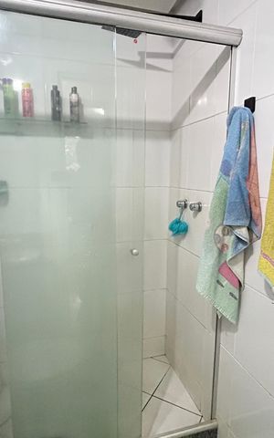 Apartamento à venda com 65m², 2 quartos e 1 vagaBanheiro Social