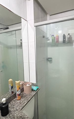 Apartamento à venda com 65m², 2 quartos e 1 vagaBanheiro Social