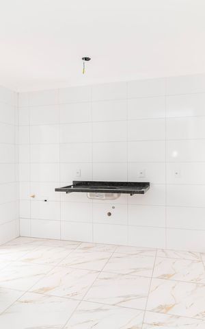 Apartamento à venda com 43m², 2 quartos e sem vaga Apartamento à venda com 43m², 2 quartos e sem vagaSala/Cozinha