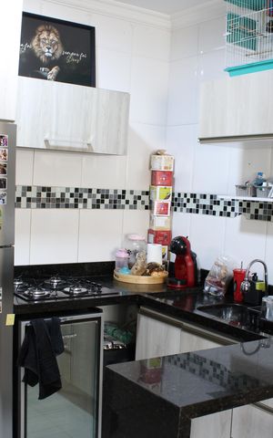 Casa de condomínio à venda com 119m², 2 quartos e 1 vagaCozinha