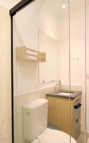 Studio para alugar com 55m², 1 quarto e 1 vagaBanheiro