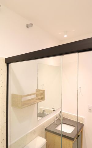 Studio para alugar com 55m², 1 quarto e 1 vagaBanheiro