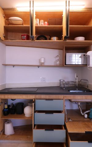 Studio para alugar com 55m², 1 quarto e 1 vagaCozinha