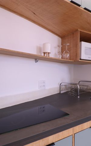 Studio para alugar com 55m², 1 quarto e 1 vagaCozinha