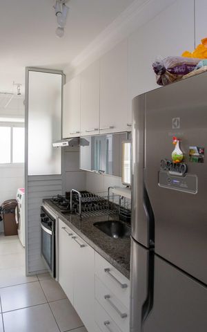 Apartamento à venda com 67m², 2 quartos e 1 vagaCozinha