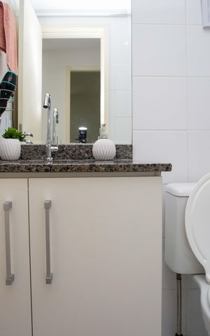 Apartamento à venda com 67m², 2 quartos e 1 vagaBanheiro Social