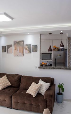 Apartamento à venda com 67m², 2 quartos e 1 vagaSala
